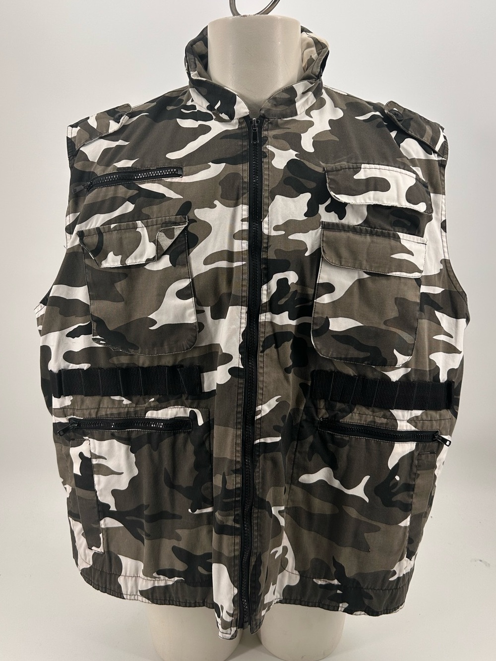 Men’s Rothco Ranger Outdoor Vest Big Size 3XL camo camouflage EUC